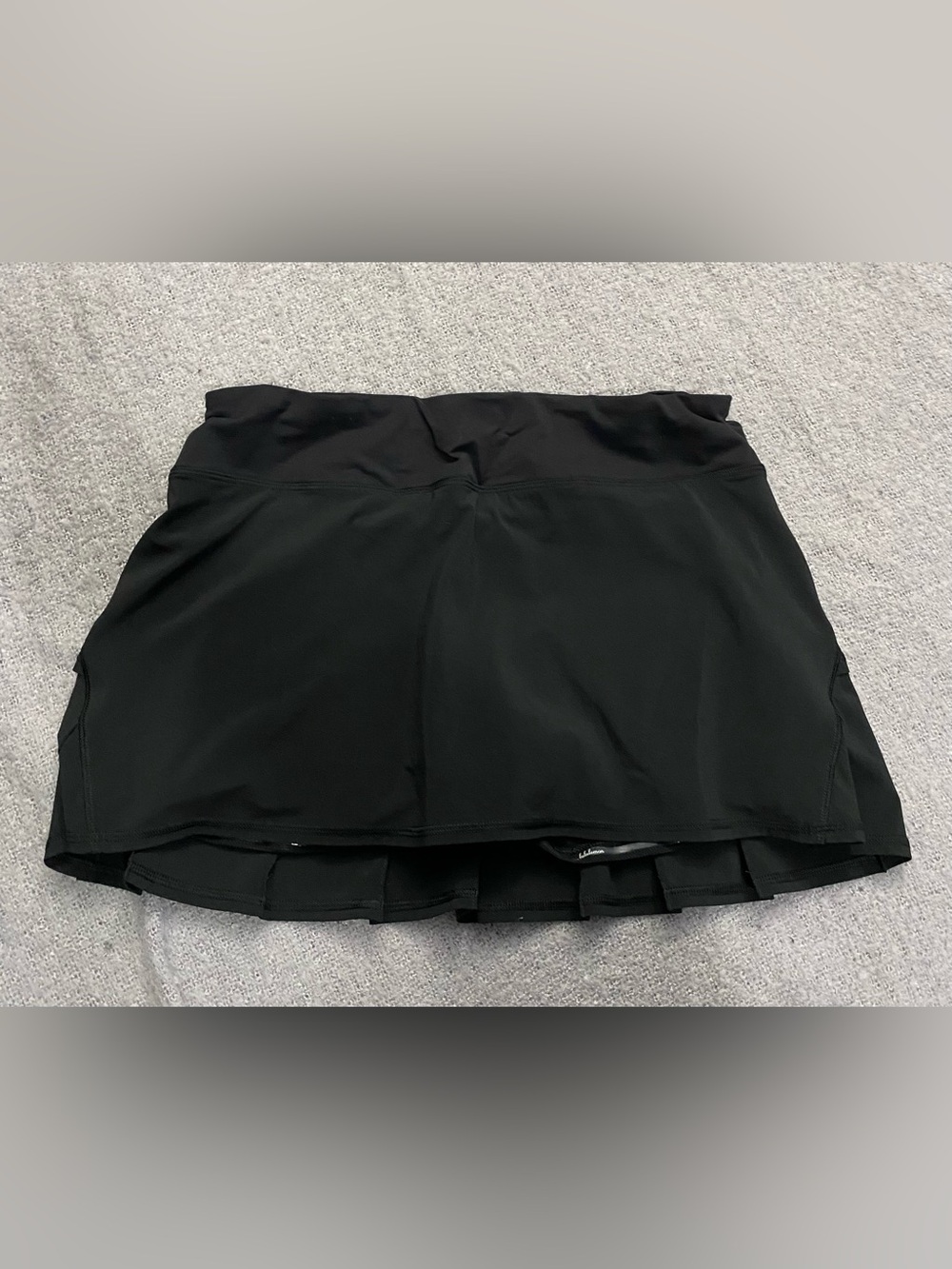 lululemon athletica Black Athletic Skort with Built-In Shorts